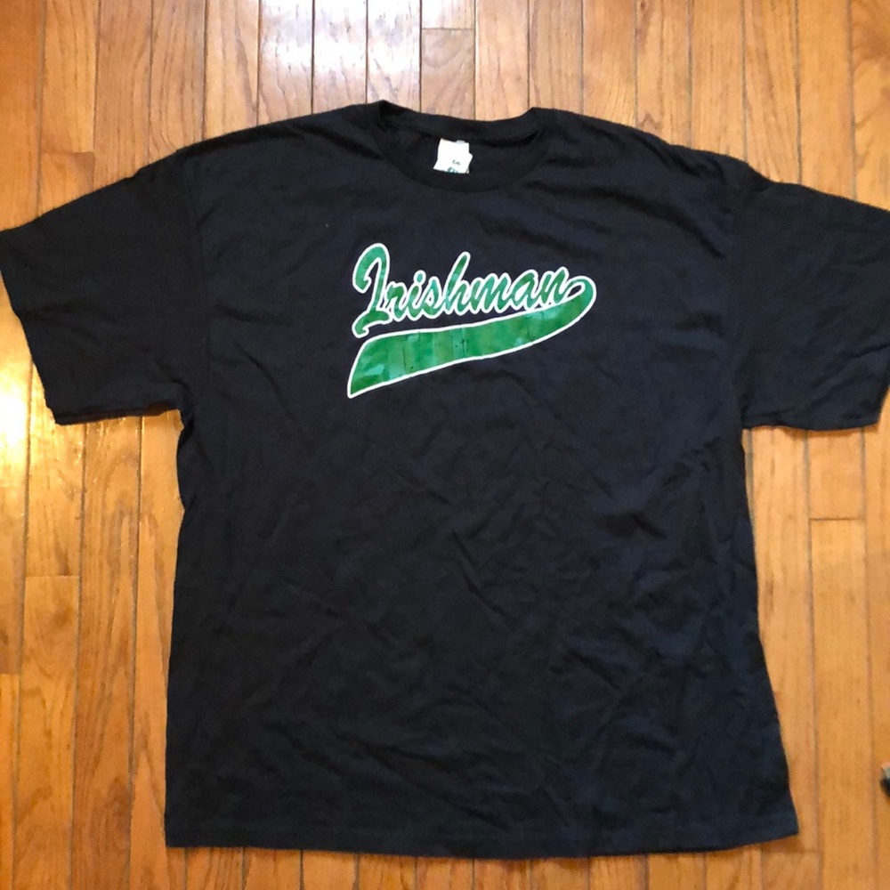 Men’s black Irish t-shirt